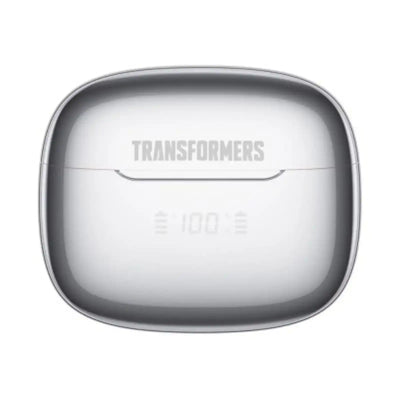 Transformers TF-T27 ANC Active Noise Cancellation Earphones-Silver transformers