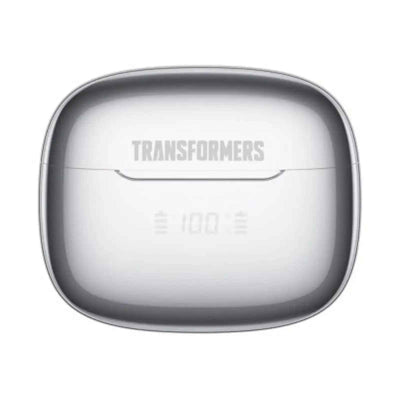 Transformers TF-T27 ANC Active Noise Cancellation Earphones-Silver