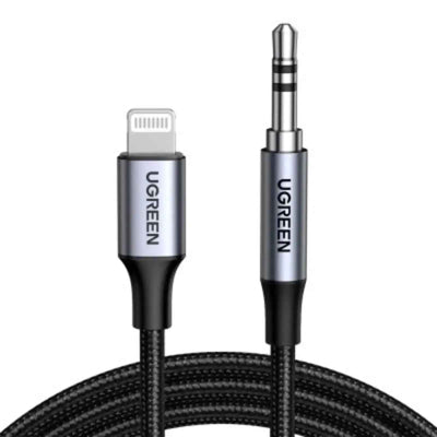 UGREEN US315 Lightning to 3.5mm Aux Cable 1m