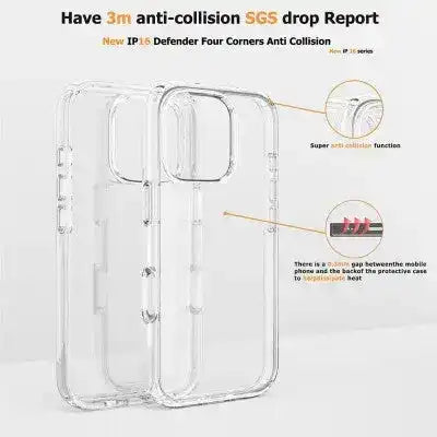 UTIA Ultimake Shockproof Case Cover for iPhone 16 Plus UTIA