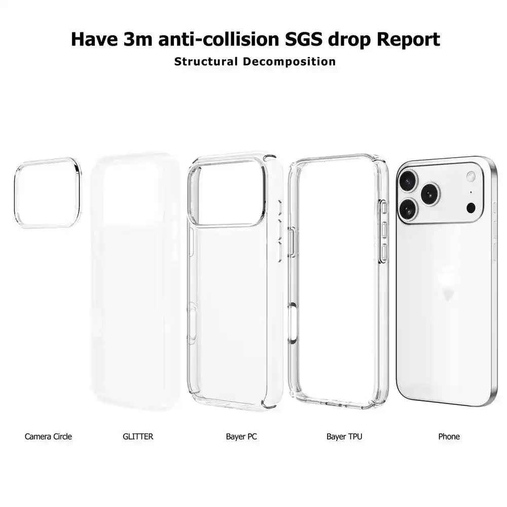 UTIA Ultimake Shockproof Case Cover for iPhone 17 Pro