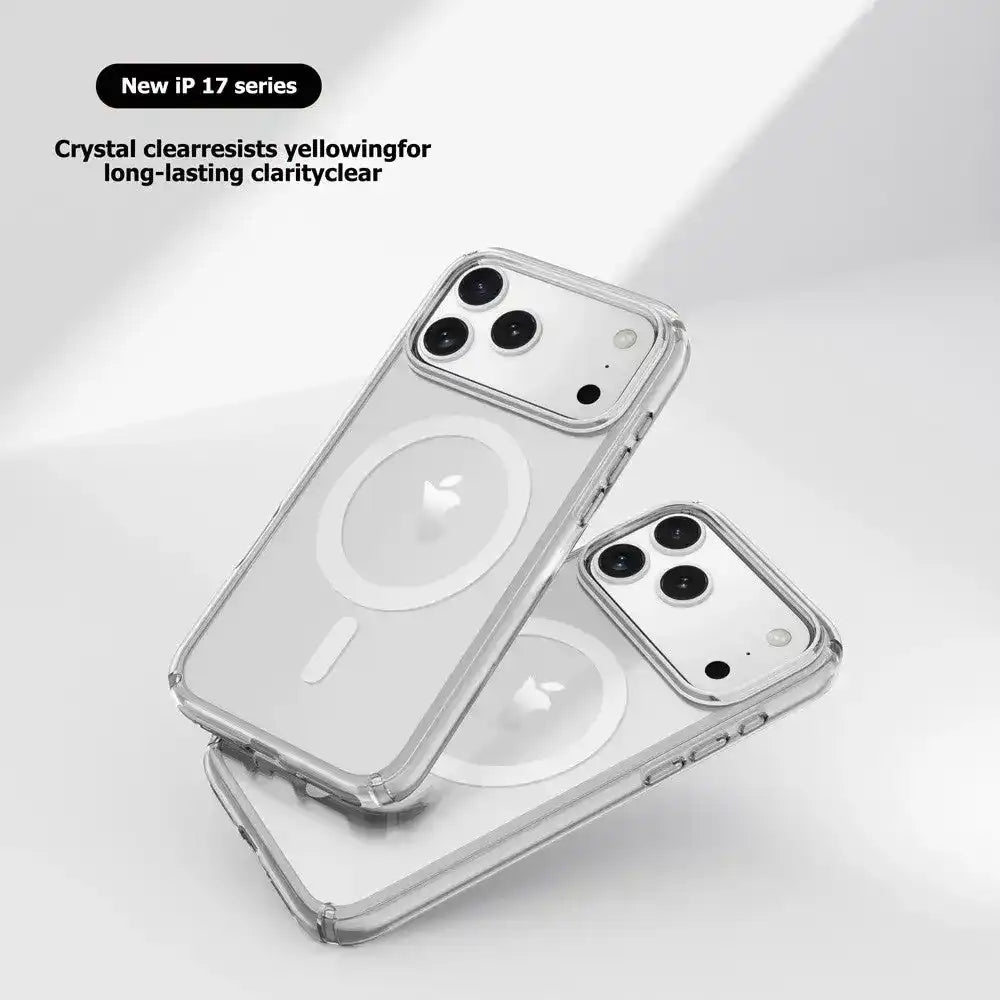 UTIA Ultimake Shockproof Transparent Case Cover With Magnetic Ring for iPhone 17 Air UTIA