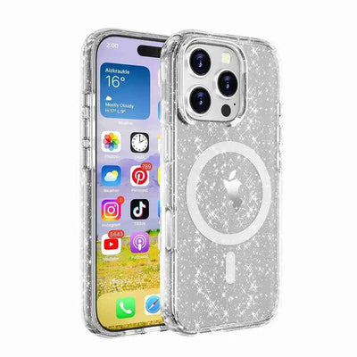 UTIA Ultimake Shockproof Transparent Magsafe Cover Case for iPhone 16