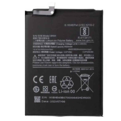 Xiaomi Redmi 9 / Note 9T / 10X 4G / Note 9 5G Replacement Battery 4920mAh AMPLUS