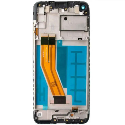 AMPLUS OLED Screen Replacement Digitizer with Frame for Samsung Galaxy A11 A115F-Black