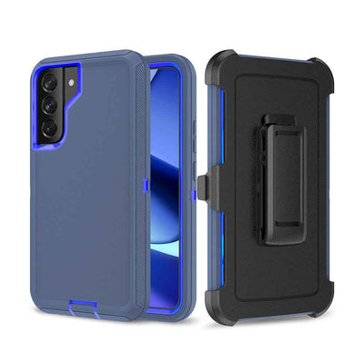 Shockproof Robot Armor Hard Plastic Case with Belt Clip for Samsung Galaxy S23 Plus