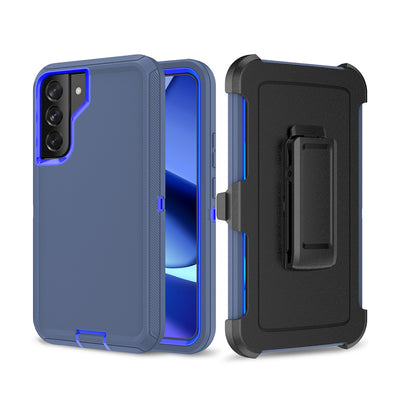 Shockproof Robot Armor Hard Plastic Case with Belt Clip for Samsung Galaxy S23 Plus