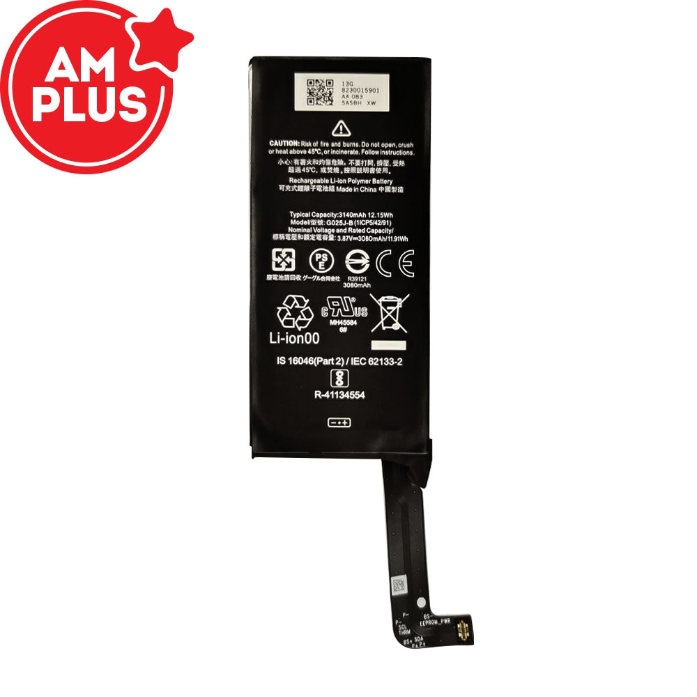 Google Pixel 4a Replacement Battery 3080mAh AMPLUS