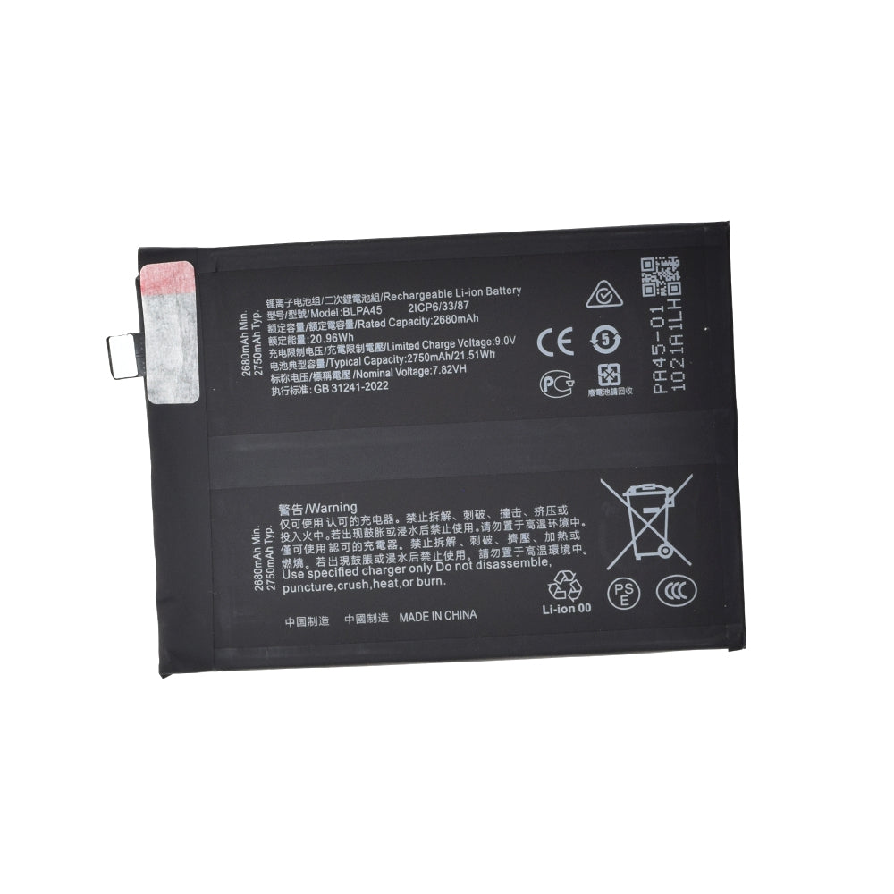 AMPLUS Replacement Battery 4500mAh for OPPO K12 / One Plus Nord CE4