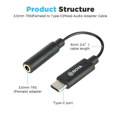BOYA BY-K3 Audio Adapter