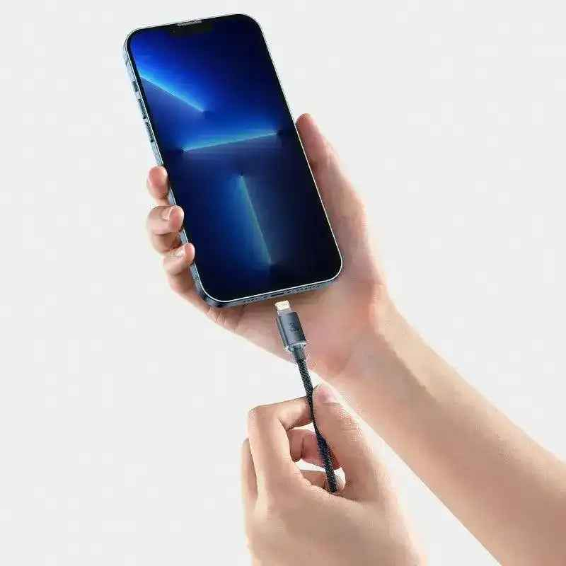 CW-FXP Baseus Crystal Shine Series Fast Charging Data Cable Type-C to iP 20W 1.2m-Black