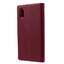 Mycase Leather Folder Iphone Xs Max 6.5 - Berry Red - MyMobile