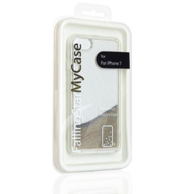 Mycase Falling Star Samsung S9 Silver - MyMobile