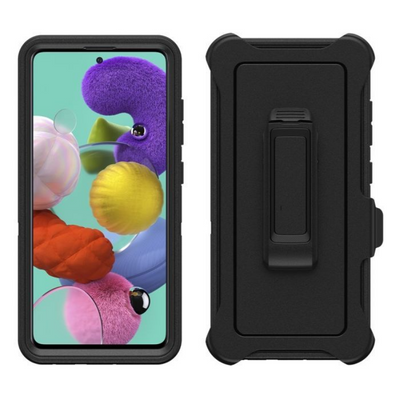 Pure Guardian 1 Case Samsung A11 - Black With Beat Clip no Screen Guard - MyMobile
