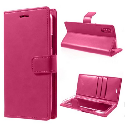 Mycase Leather Folder Iphone Xr 6.1 - Pink - MyMobile