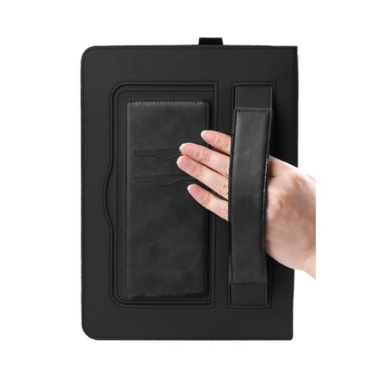 Mycase Gold Class Leather Folio Samsung Tab S4 T835 / T830 - Black - MyMobile