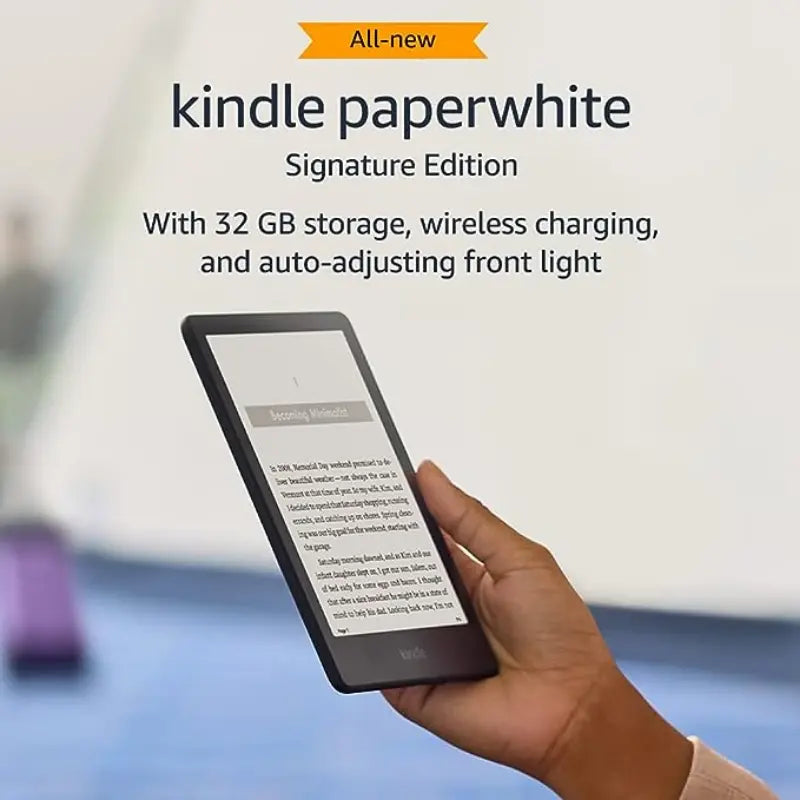 Amazon Kindle Paperwhite 6.8 (2021) 32GB Black – MyMobile