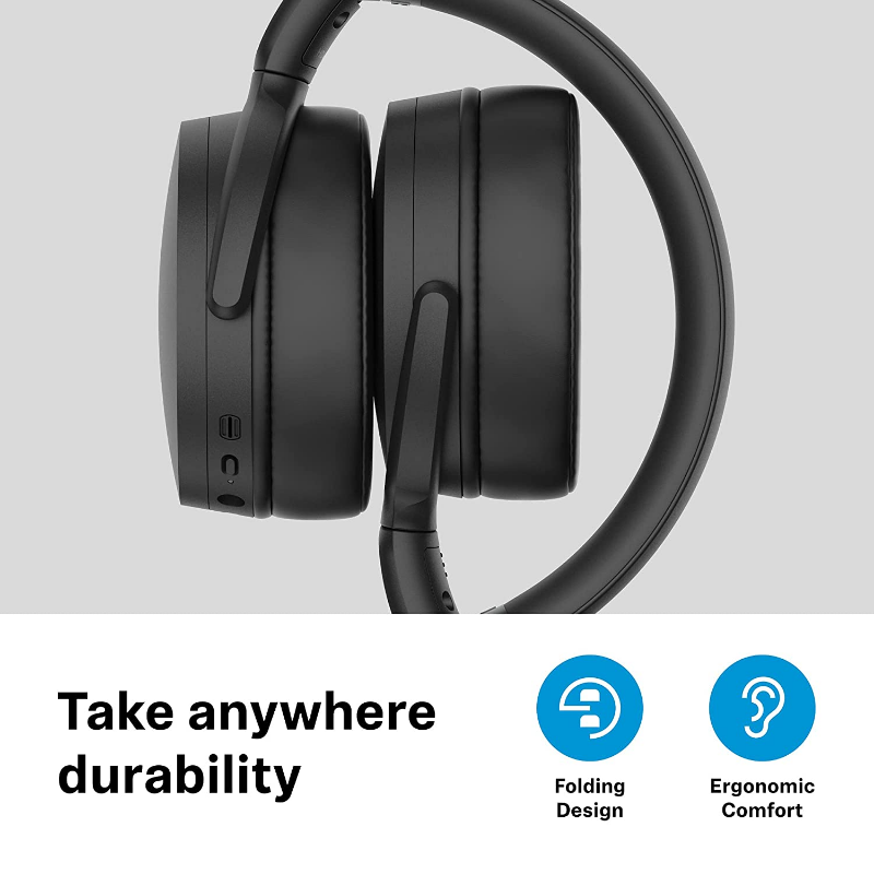 Sennheiser Hd450bt Over-ear Headphones Black - MyMobile