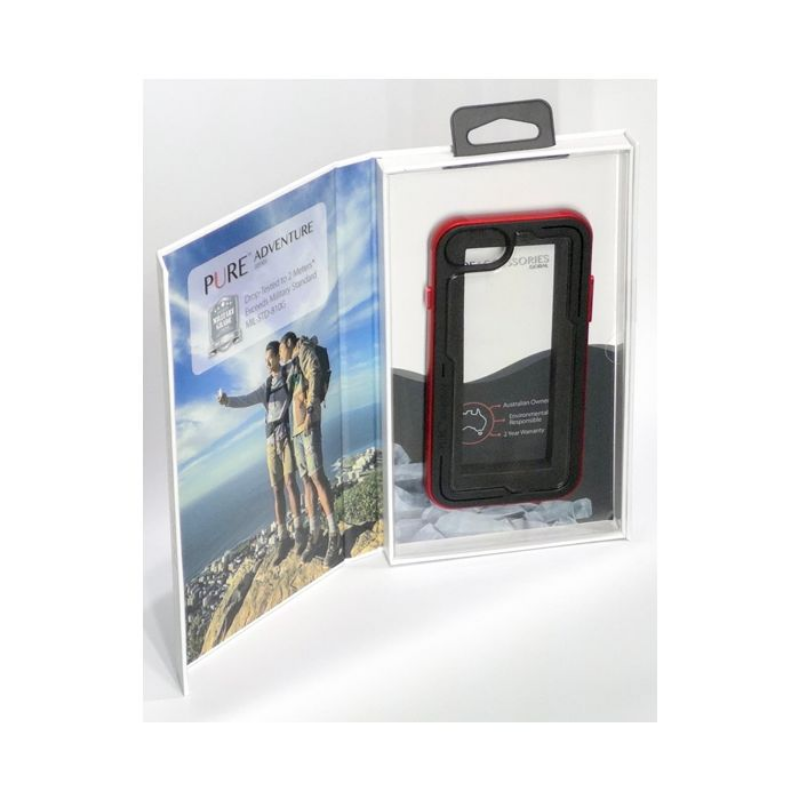 Pure Adventure Metal Case Iphone Se2020 And 8 / 7 / 6 - Red - MyMobile