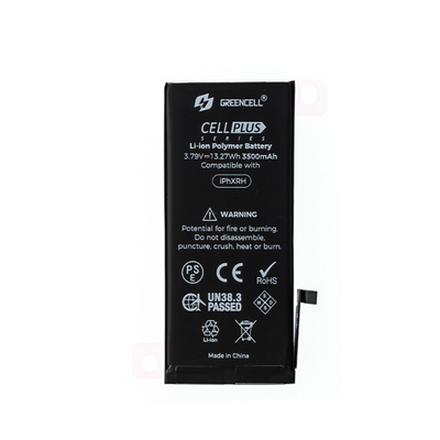 Greencell iPhone XR Replacement Battery with Adhesive Strips High Capacity 3500mAh (Original Chip Best Quality In The Market) - MyMobile