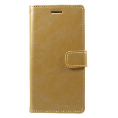 Mycase Leather Folder Iphone Xs Max 6.5 - Gold - MyMobile