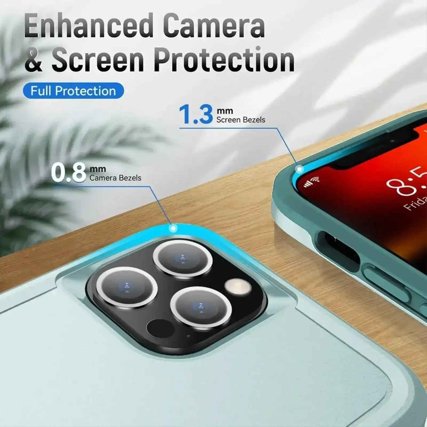 Dual Layer Shockproof Case Cover For Iphone 14 Pro Max