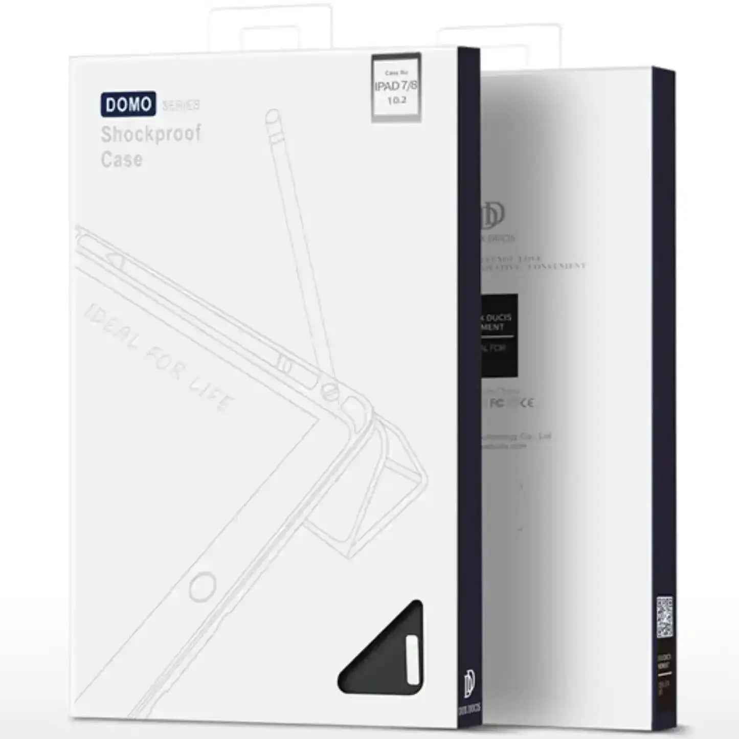 Dux Ducis Domo protection case (stylus holder) for Apple iPad 7/8/9 10.2