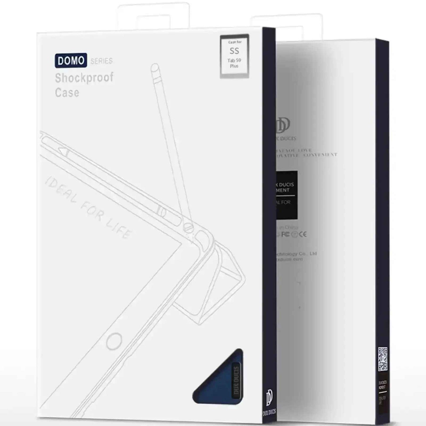 Dux Ducis Domo protection case (stylus holder) for Samsung Tab S9 Plus (X810/X816B)