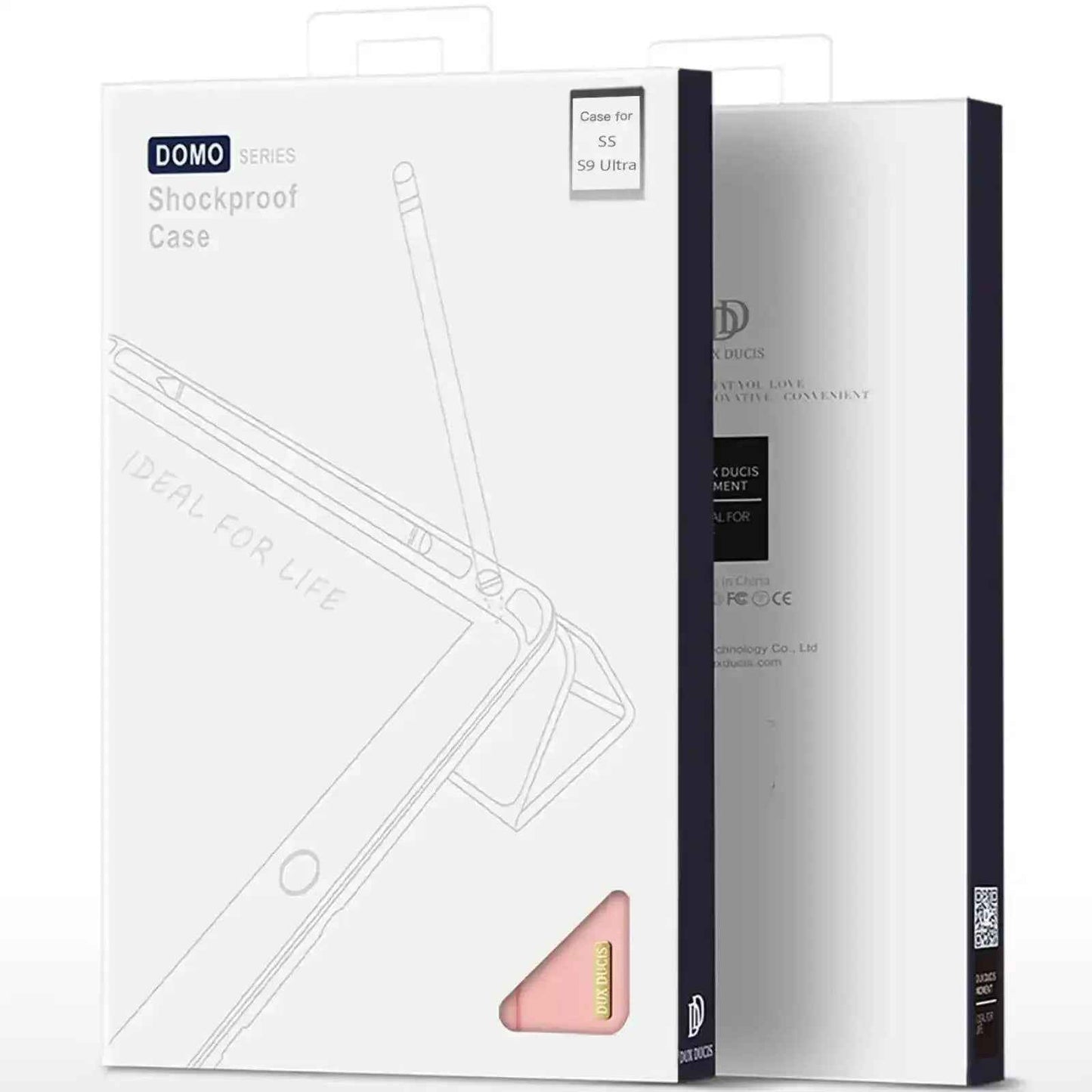 Dux Ducis Domo protection case (stylus holder) for Samsung Tab S9 Ultra (X910/X916B) / S8 Ultra (X900/X906)