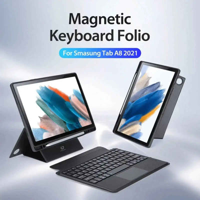 Dux Ducis Keyboard With Protective Case For Samsung Tab A8 2021 10.5 X200/x205
