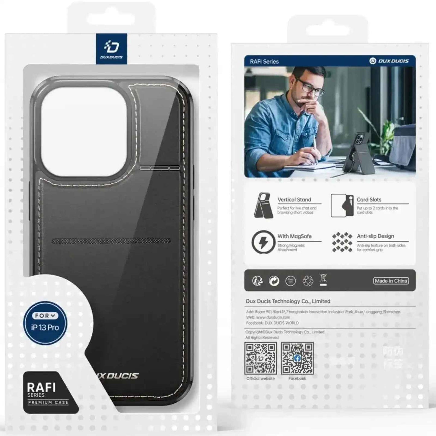 Dux Ducis Rafi Mag For Apple iPhone 13 pro