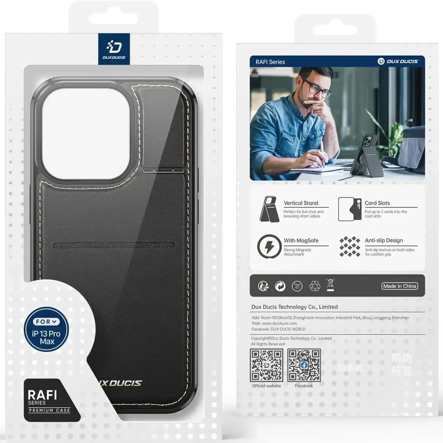 Dux Ducis Rafi Mag For Apple iPhone 13 pro Max - MyMobile