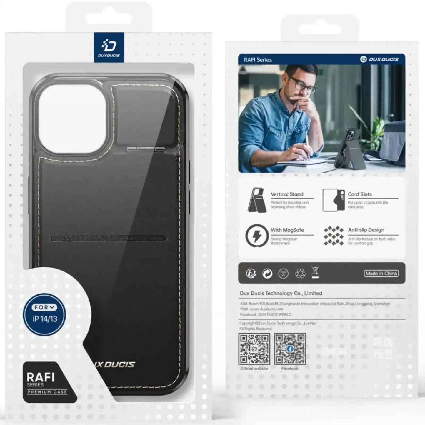 Dux Ducis Rafi Mag For Apple iPhone 14 13