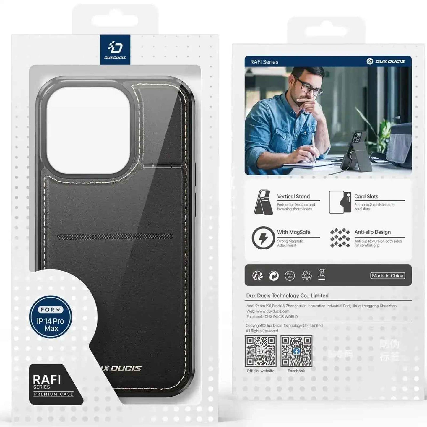 Dux Ducis Rafi Mag For Apple iPhone 14 Pro Max