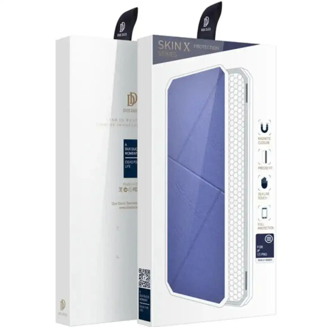 Dux Ducis Skin - x Series Magnetic Flip Case Cover For Iphone 13 Pro - pink - MyMobile