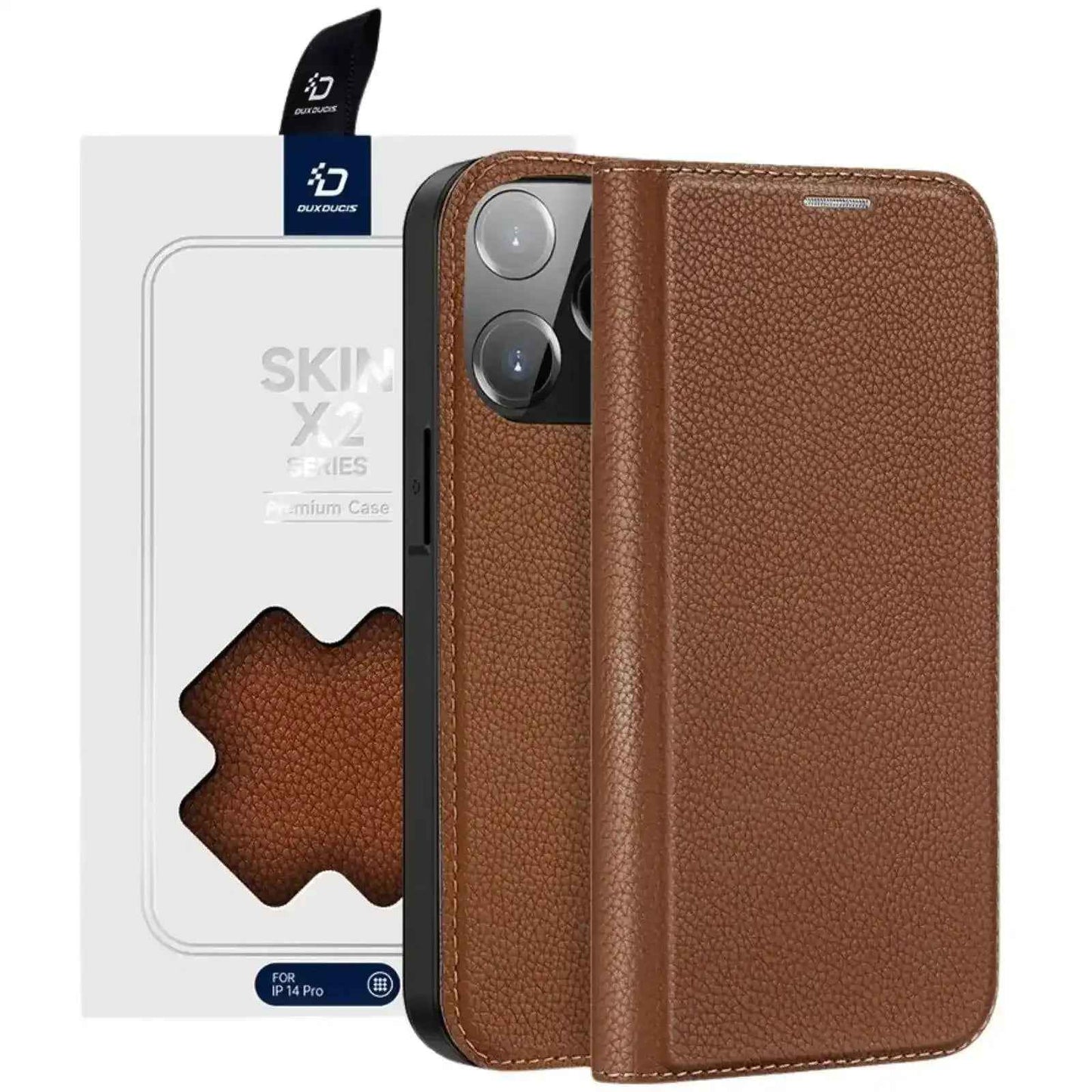 Dux Ducis Skinx2 Series Magnetic Flip Case Cover For Iphone 14 Pro