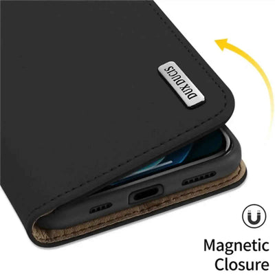 Dux Ducis Wish Series Leather Case For Iphone 12 Pro Max 6.7 Black
