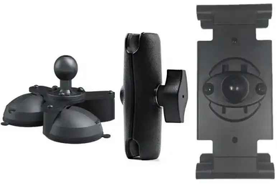 Get A Grip Industrial Arm Super-tough Tablet Cradle - 3x-Suction Board