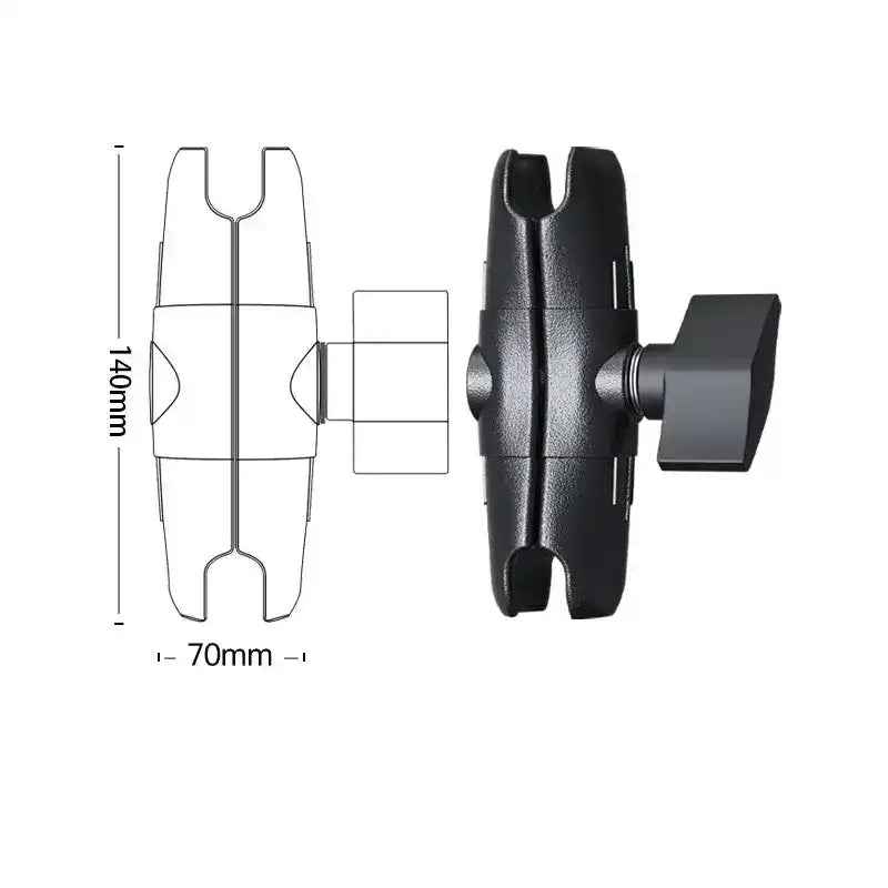 Get A Grip Industrial Arm Super-tough Tablet Cradle - Cup Holder