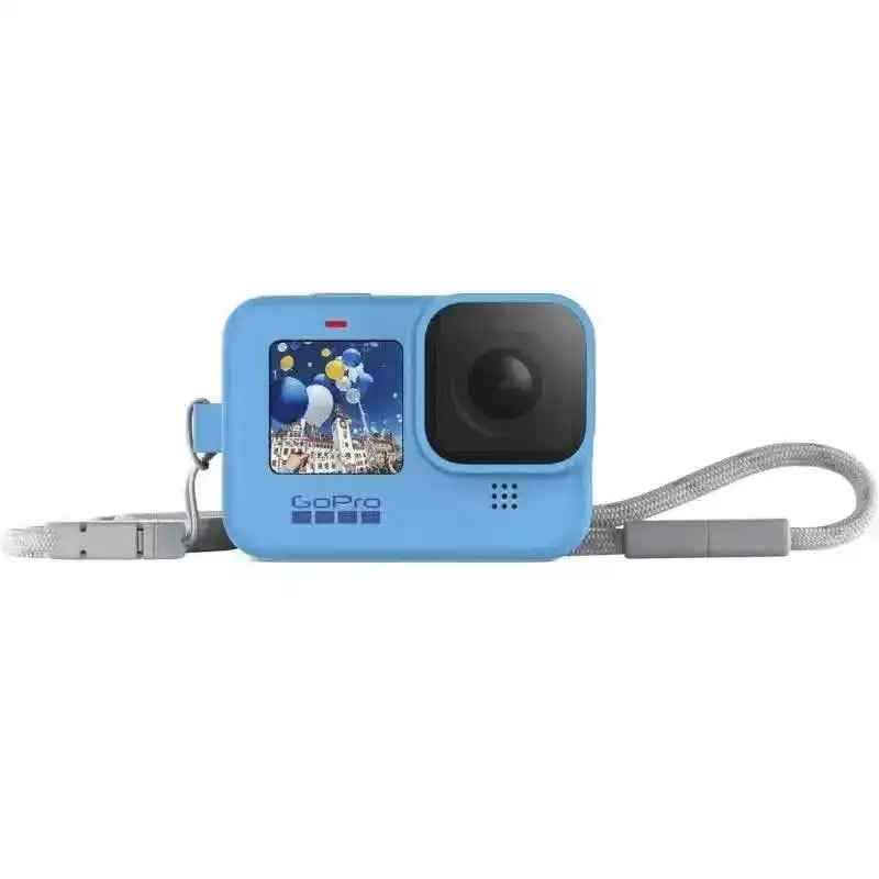 GoPro Sleeve + Lanyard (Blue) (ADSST-003)