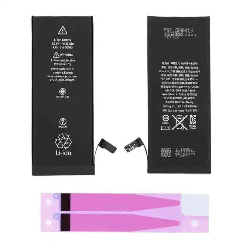 Greencell Standard Capacity 1715mAh iPhone 6s Replacement Battery with Adhesive Strips