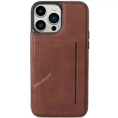 Hanman Back Flip Leather Wallet Shockproof Cover Case For Iphone 14 Pro