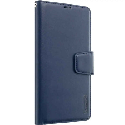 Hanman PU Flip Leather Wallet Cover Case for iPhone 15 Pro Max