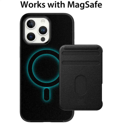 Hybrid Beatles Shockproof Case Cover with Magnetic Ring for iPhone 15 Pro Max