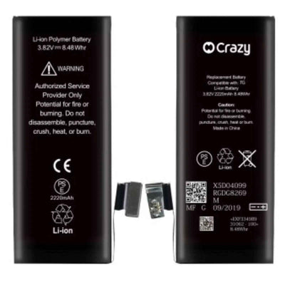 iPhone 7 Replacement Battery with Adhesive Strips 2220mAh High Capacity+SinoWealth Solution