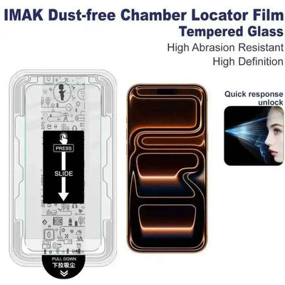 imak Dust-free Chamber Locator H Series Tempered Glass Film