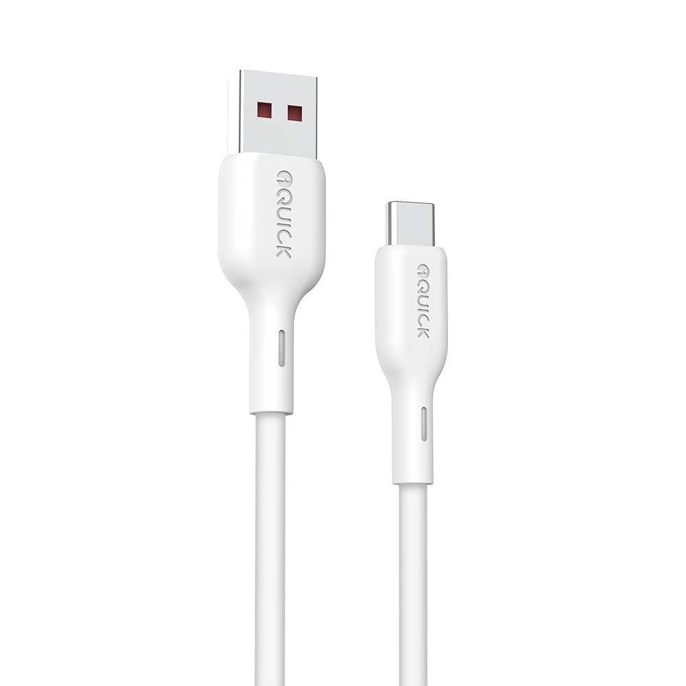 iQuick PowerWire 2 Series Liquid Silicone Charging Data Cable USB-A to USB-C 1.2m