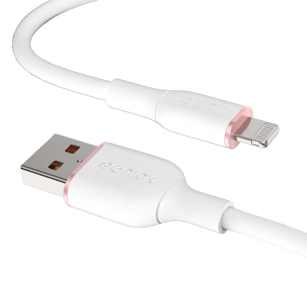 iQuick PowerWire 1 Series TPE Charging Data Cable USB to iP 0.5m