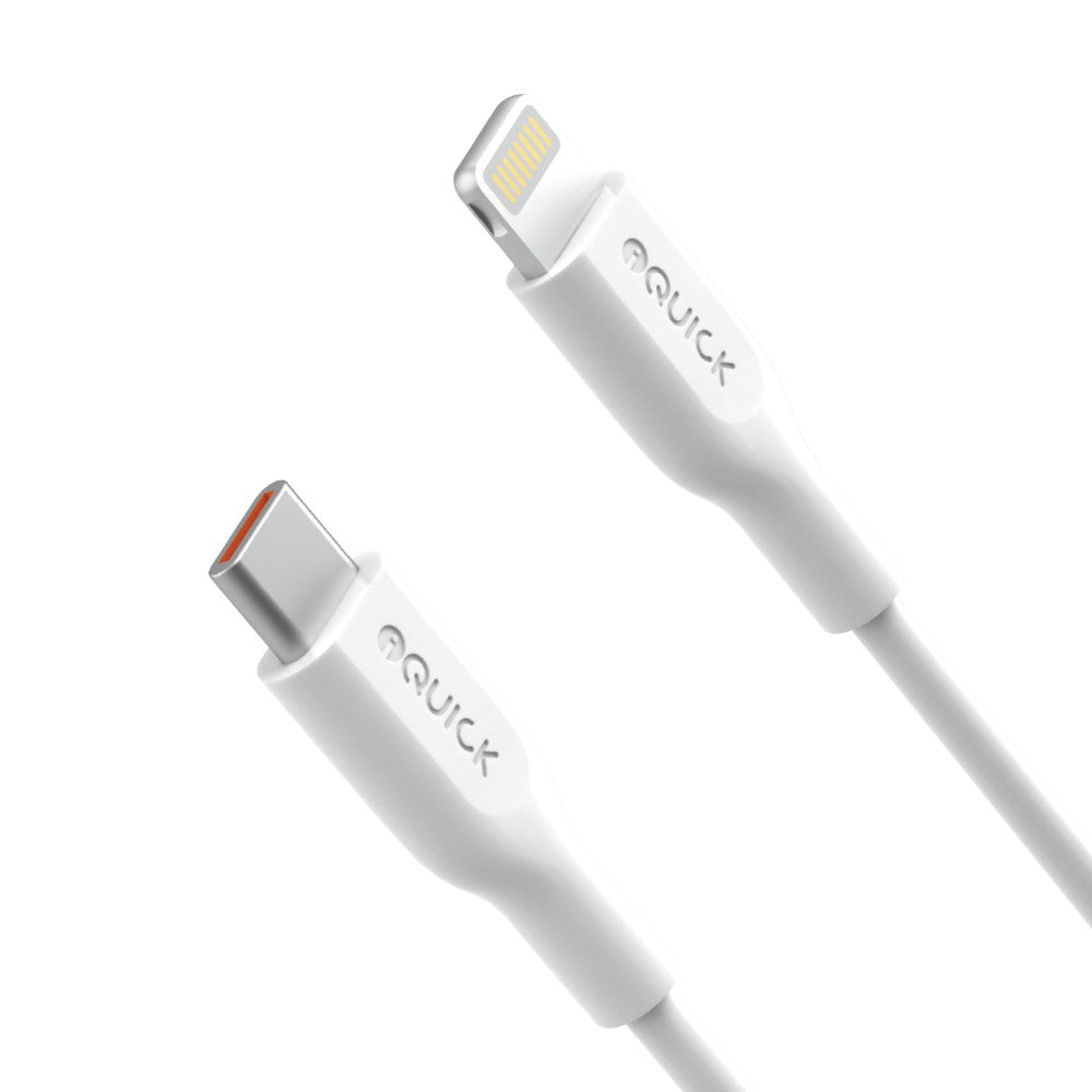 iQuick PVC USB-C to Lightning Fast Charging Cable 1M