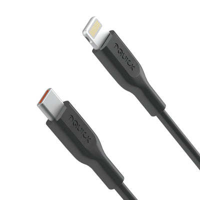 iQuick PVC USB-C to Lightning Fast Charging Cable 1M